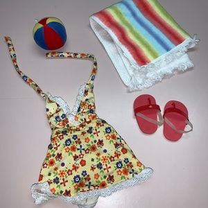 American Girl Doll Julie’s Swim Set